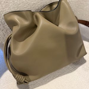 Cinch leather bag - small