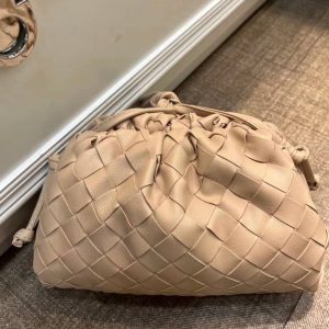 Woven cloud leather - shoulder strap